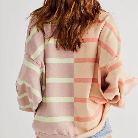 Free People Uptown Pullover XS Color Pastel Dreams Combo sold out - Picture 4 of 10